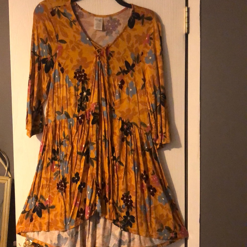 Terra& Sky babydoll tunic